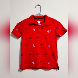 365 Kids From Garanimals Size 6 Polo Shirt Red